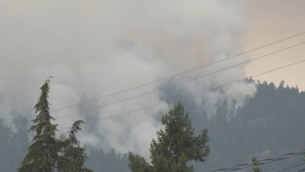 Click to play video: 'Wesley Ridge fire continues to impact community'