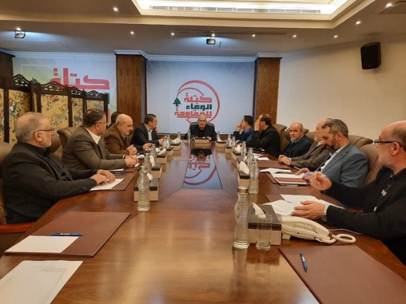 The Hezbollah faction in the Lebanese Parliament holds a meeting (al-Manar, August 21, 2025)