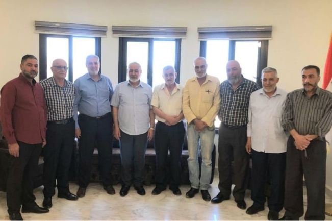 Hezbollah figure meets with representatives of the Palestinian terrorist organizations (al-'Ahed, August 20, 2025)