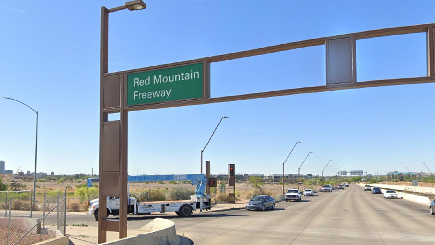A 21-year-old woman was killed in a wrong-way collision on the Loop 202 Red Mountain Freeway on Aug...