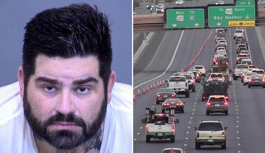 Suspect in deadly wrong-way crash on Loop 202 taken to jail