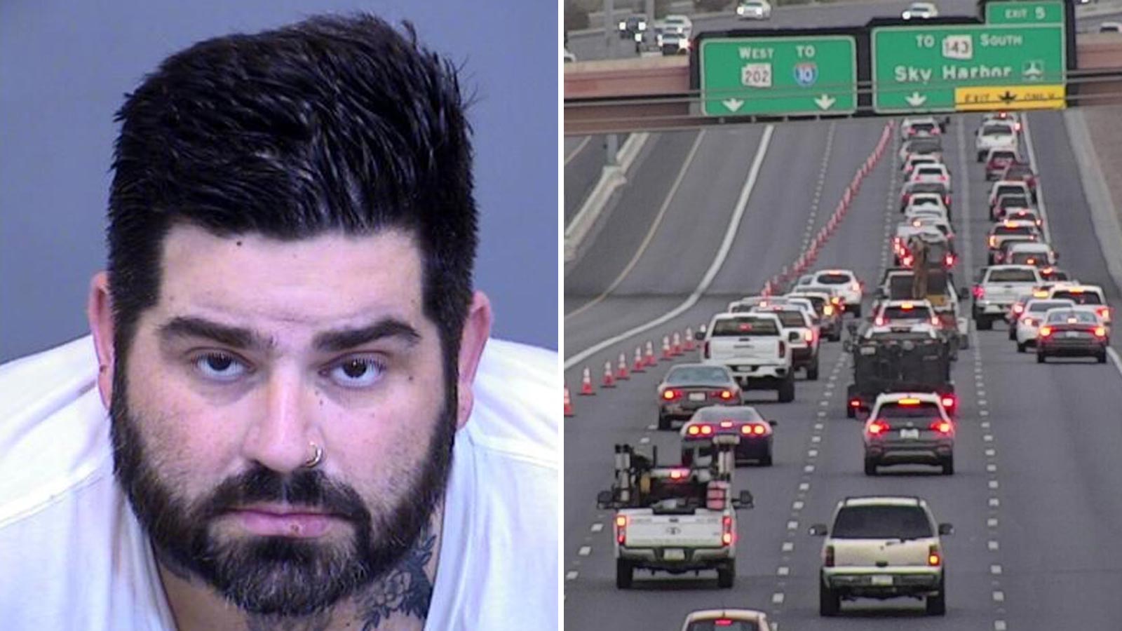 Suspect in deadly wrong-way crash on Loop 202 taken to jail