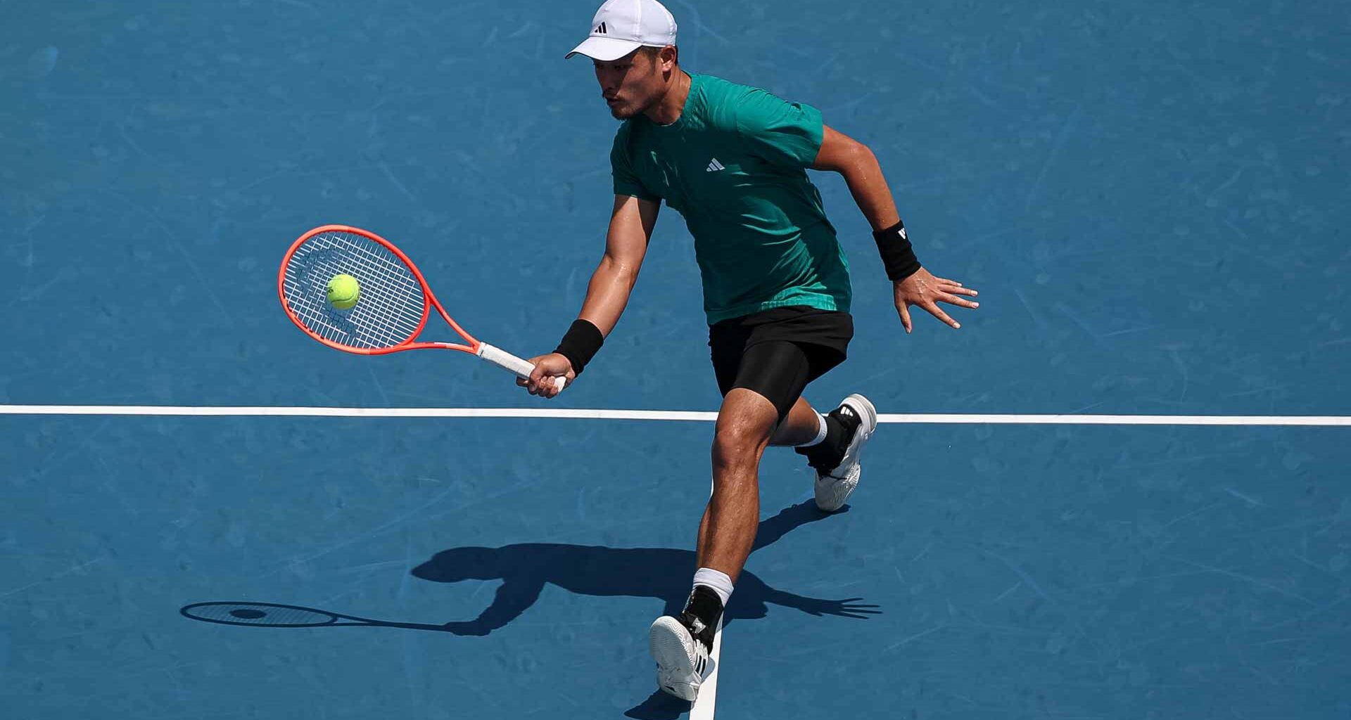 Wu Yibing is competing in the US Open for the first time since 2023.