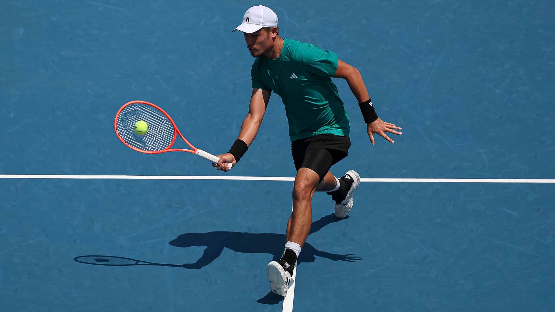 Wu Yibing is competing in the US Open for the first time since 2023.