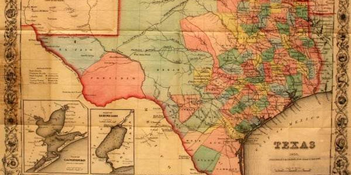 SA' s Briscoe Museum charts Texas history with map exhibit