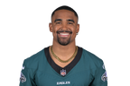 A headshot of Jalen Hurts