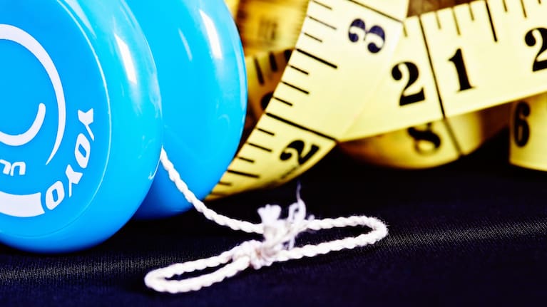 Yoyo dieting is the common phenomenon of rapidly losing and regaining weight. 