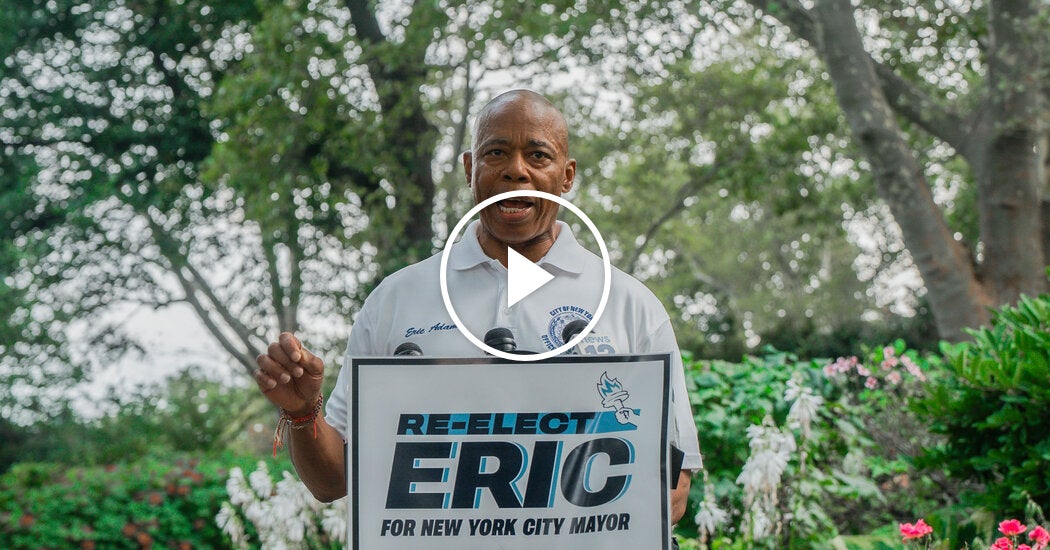 Eric Adams Suspends Re-Election Bid for Mayor of New York City