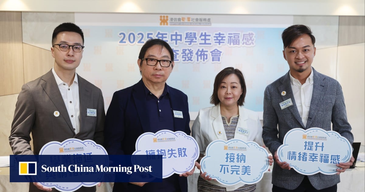 20% of Hong Kong secondary students face depression, anxiety and stress: study