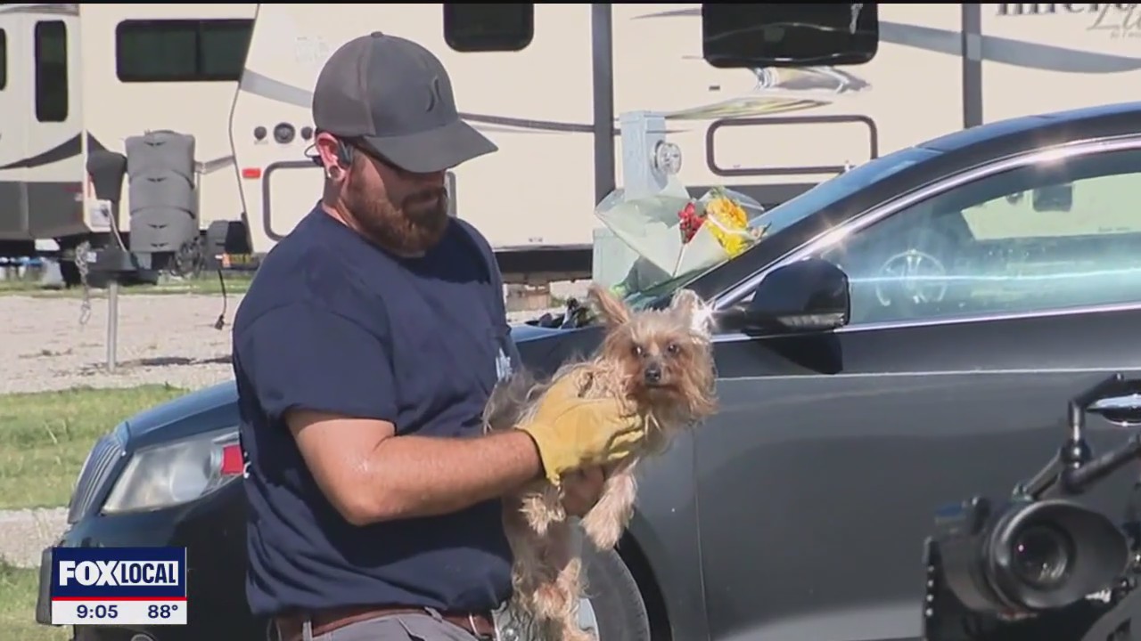 PREVIOUS COVERAGE: 79-year-old dead from severe winds, dog found in damage