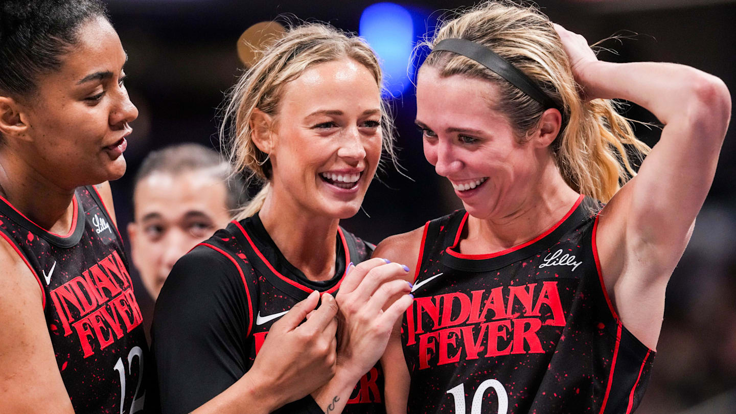 WNBA star Sophie Cunningham flaunts bikini physique during iconic knee brace video