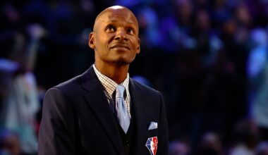 Hall of Famer Ray Allen visits UNC basketball