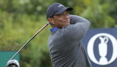 Tiger Woods Caught on Camera Hitting Golf Balls