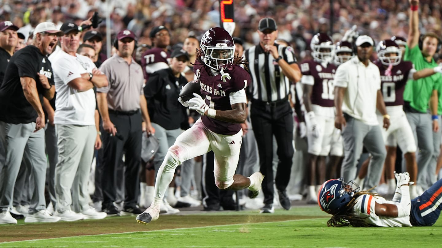 This Texas A&M Wide Receiver Could Be A Problem For Notre Dame