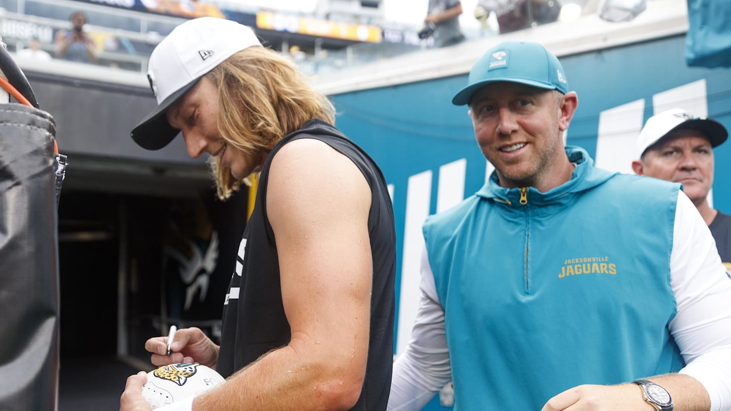 Liam Coen Explains Intense Trevor Lawrence Interaction During Jaguars Loss