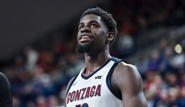 Gonzaga a borderline top 10 team in latest college basketball rankings