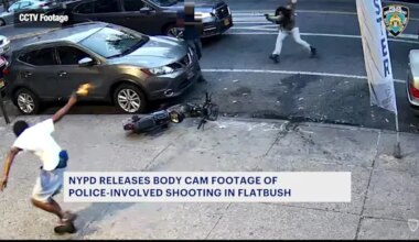 NYPD releases bodycam footage of police-involved shooting in Flatbush