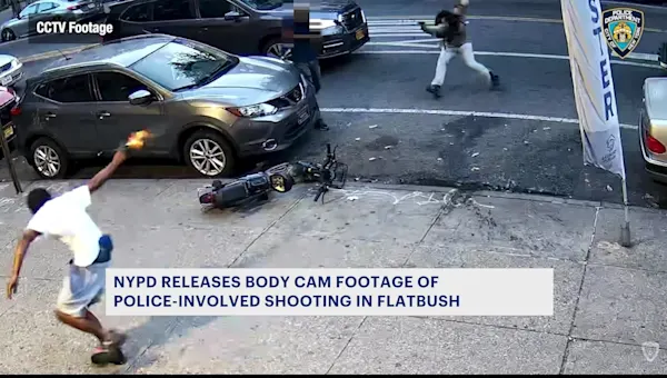 NYPD releases bodycam footage of police-involved shooting in Flatbush
