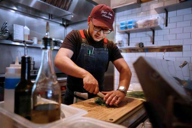 Carlos Mojica of Guiso Latin Fusion has created a Latin-Italian fusion menu for his dinner bistro coming to Santa Rosa this summer. (Alvin Jornada / The Press Democrat)