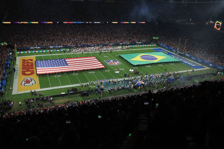 For the second season, the NFL played a regular season game in Brazil