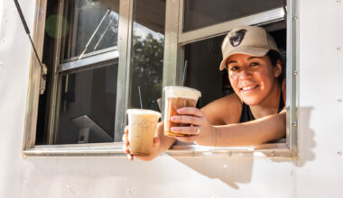 Coffee truck donates to animal rescue