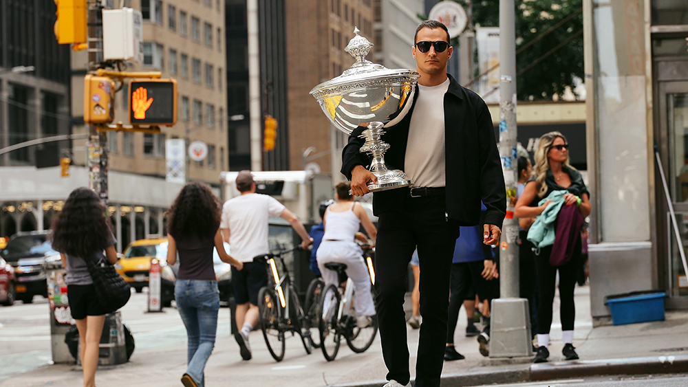 Alex Palou Basks in NYC Spotlight During Champion’s Tour