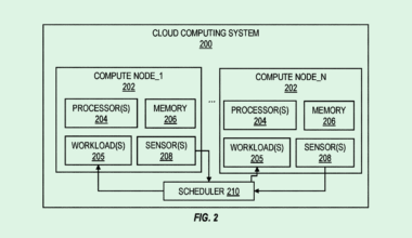Photo of an IBM patent