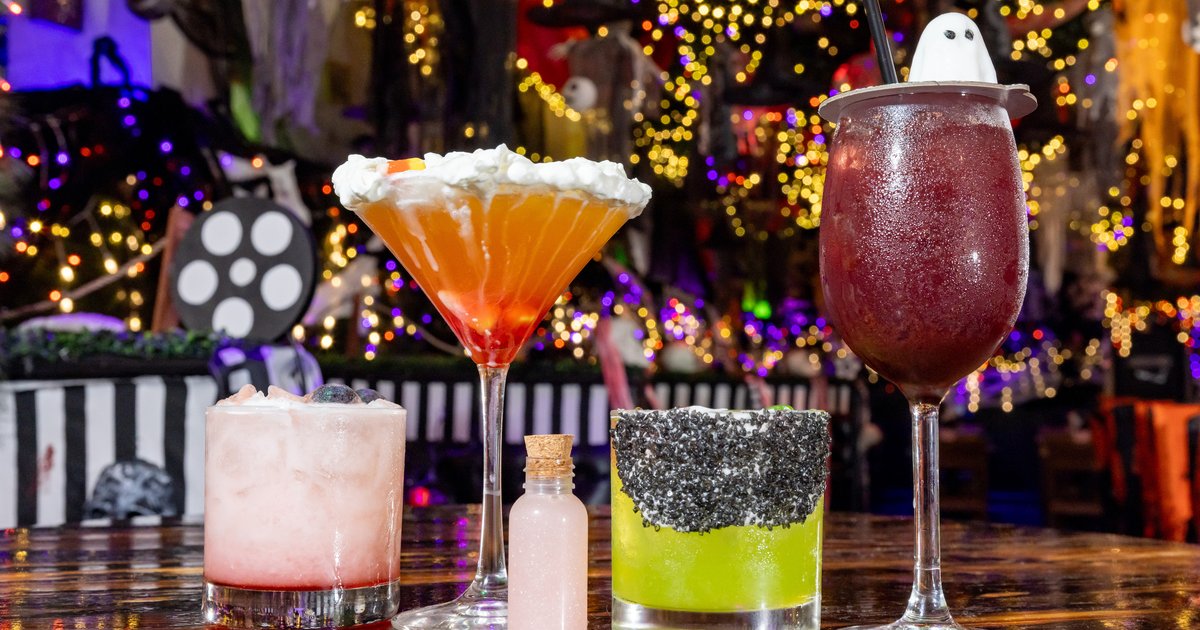 Craftsman Row Saloon is serving candy corn martinis at its Halloween pop-up