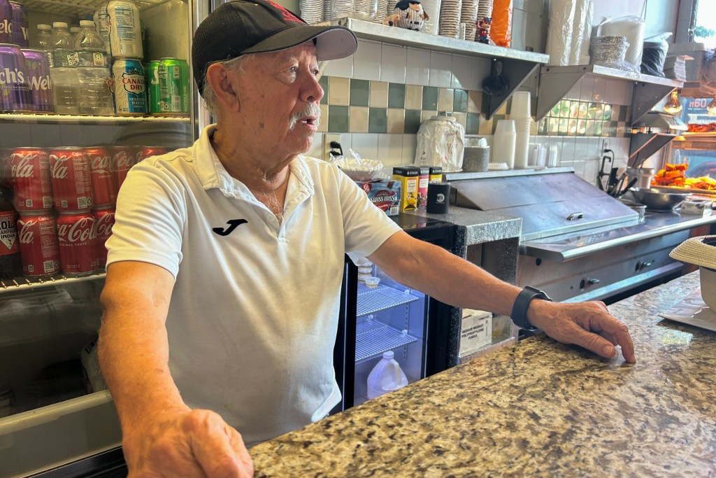 La Lechonera owner Hector Quiroz talks about the East 125th Street building that being listed as among the properties the MTA needs for phase two Second Avenue Subway construction.
