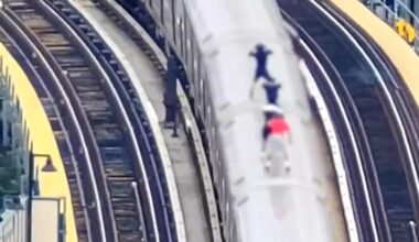 How the NYPD is using drones to combat deadly subway surfing
