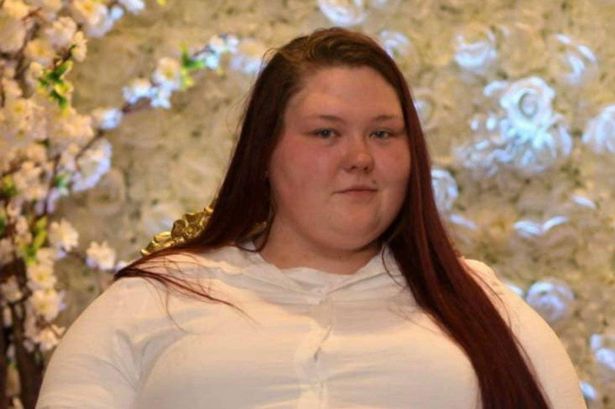 Georgia Walley before her weight-loss transformation