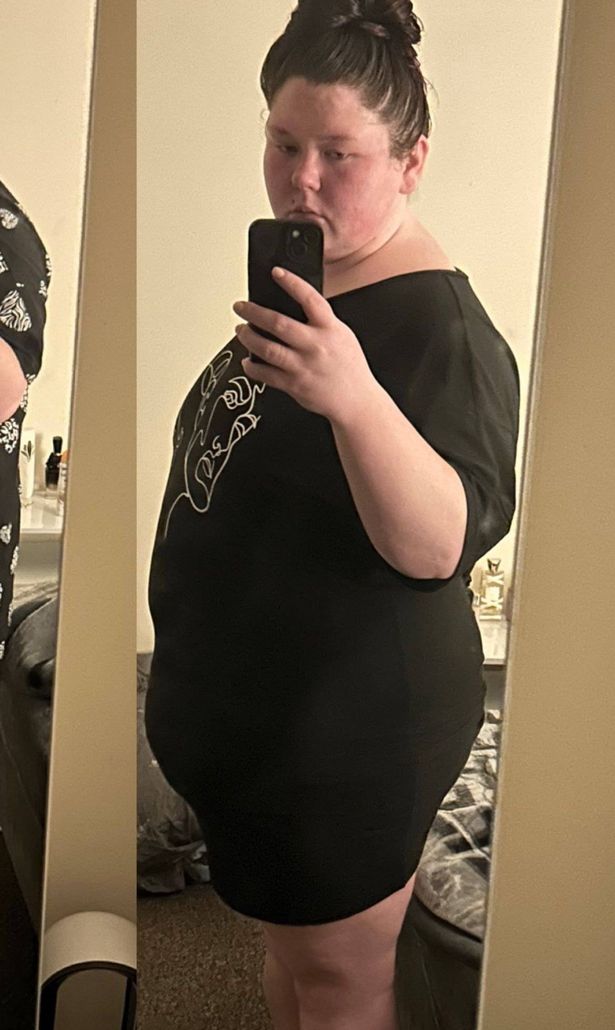 Georgia gorged on the likes of kebabs, crisps, and bread