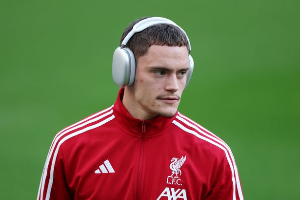 Liverpool attacking midfielder Florian Wirtz.