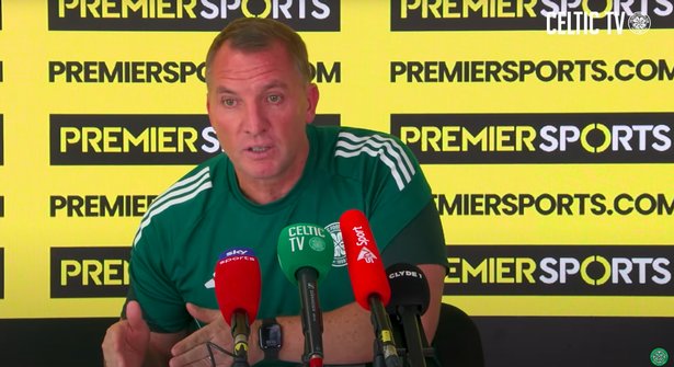 Celtic boss Brendan Rodgers