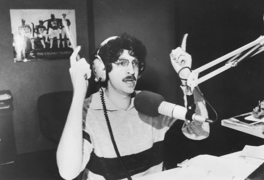 1985 photo of Howard Stern