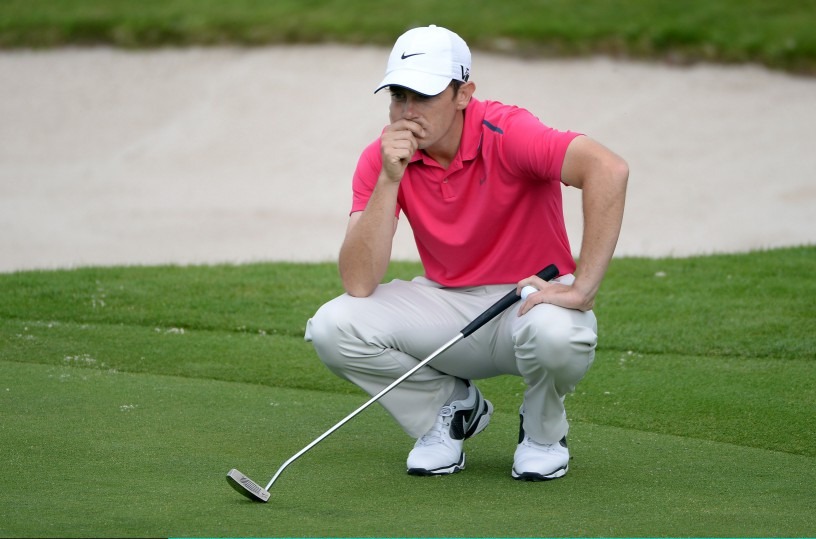 AUCHTERARDER, SCOTLAND - AUGUST 24: Tommy Fleetwood of England during the third round of the Johnnie Walker Championship at Gleneagles on August 24, 2013 in Auchterarder, Scotland. (Photo by Ross Kinnaird/Getty Images)