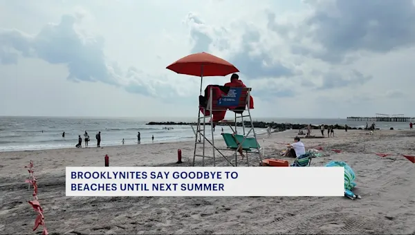 So long, summer. Beaches, pools close across New York City