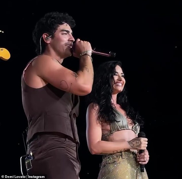 Her remarkable transformation has been the talk of the town since she hit the stage last month with her ex-boyfriend Joe Jonas on the Jonas Brothers
