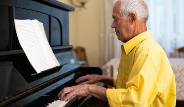 Older adults who practiced music 12 hours a week showed similar brain activity to younger adults in their 20s (Stock Image)