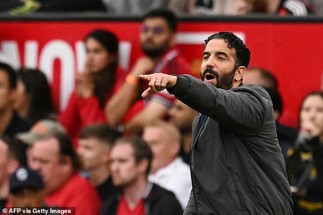 United boss Ruben Amorim was eyeing midfield reinforcements during the summer window
