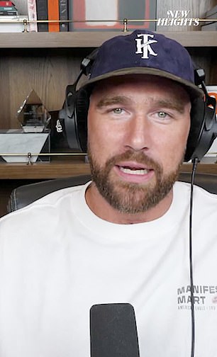 Travis Kelce spoke about his proposal to Taylor Swift for the first time on New Heights