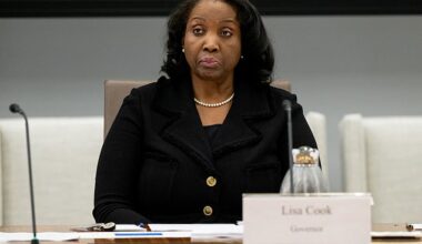 The DOJ has launched a criminal probe into Lisa Cook over allegations of mortgage fraud
