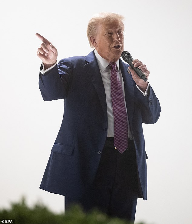 Trump invited only senators, members of Congress and 'people that can bring peace and success to our country'