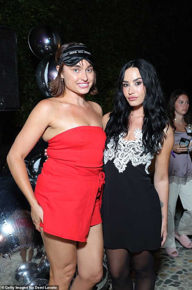 Also at the event was influencer Coco Mocoe