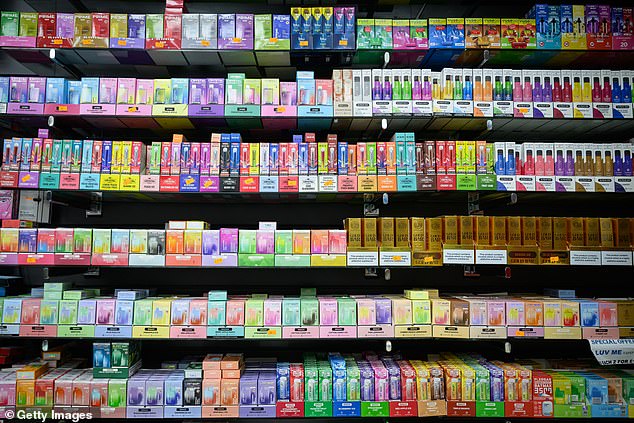 Red flags for illegal and unsafe vapes are super-strength devices with oversized tanks. They can feature cartoon-style branding, and are sold via social media or market stalls