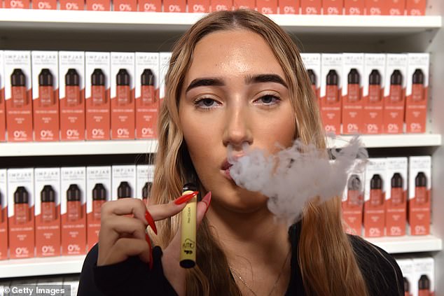 Britons are now vaping in unprecedented numbers – around one in ten adults (9.8 per cent) in 2023