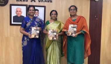New book on media writing released at SPMVV
