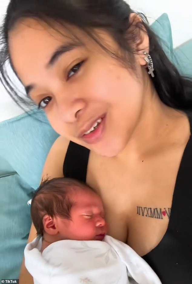 Divine Caneo, 24, and her son Jack Riordan were involved in a horror car crash on Sunday