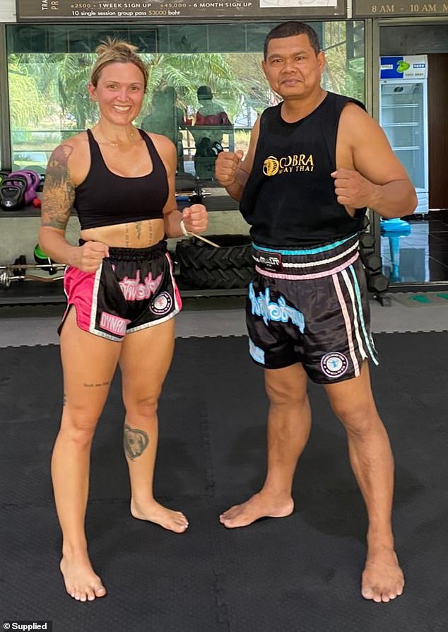 'My first thought was, this can't be real. I had no family history of breast cancer. I was so healthy - I was a fitness instructor, I'd done bodybuilding competitions, Muay Thai, I'd never even stayed in a hospital before,' Karley said