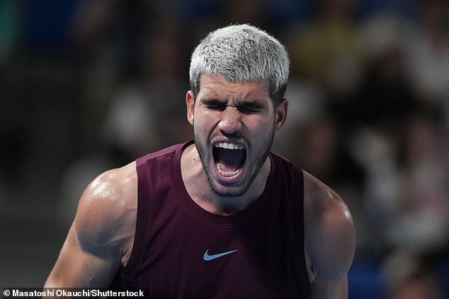 Carlos Alcaraz triumphed in the Japan Open but lost his cool with the umpire